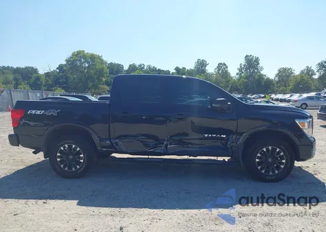 2019 Nissan Titan Pro-4X из США, поврежденный, VIN 1N6AA1E54KN522872